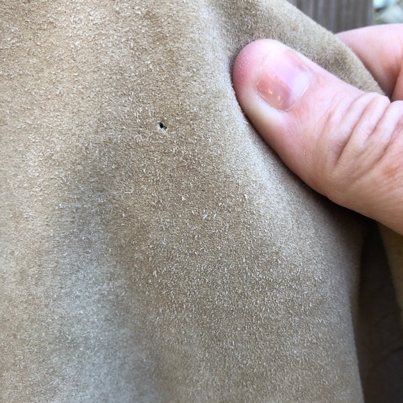 Size Large Hechter Jeans Suede Jacket in GUC. - Picture 8 of 8